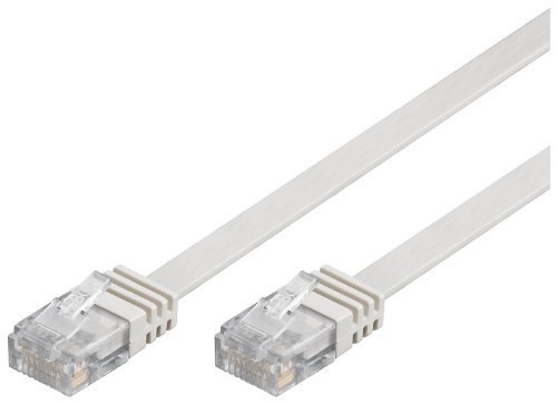 Unbekannt CAT 5e Netzwerkkabel Flachkabel; CAT Flat 5-1000 U/UTP Weiss 10m SB Unbekannt CAT 5e Netzwerkkabel Flachkabel; CAT Flat 5-1000 U/UTP Weiss 10m SB von Unbekannt