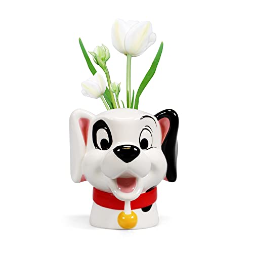 Half Moon Bay Blumentopf für den Tisch - Disney 101 Dalmatiner Pflanztopf - Disney Fanartikel - Offizielle Lizenz von Half Moon Bay