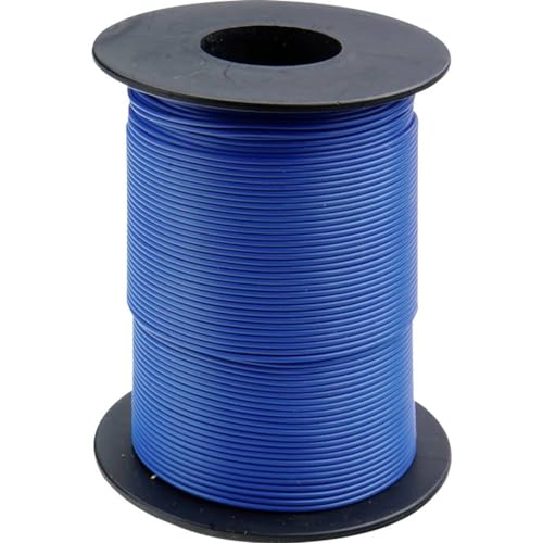 Unbekannt Donau Elektronik_119-12 119-12 Litze 1 x 0.14mm² Blau 100m, 100 m von DONAU ELEKTRONIK GMBH