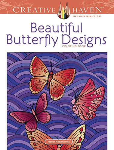 Unbekannt Dover Dover Publications-Creative Haven Beautiful Butterfly, andere, Mehrfarbig von Unbekannt