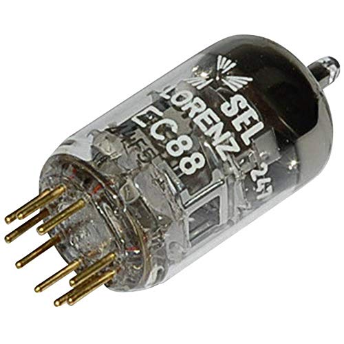 Unbekannt EC 88 Elektronische Röhre Triode 175 V 13 mA Anzahl der Pole (num): 9 Sockel: noval Inhalt 1 Stück von Unbekannt