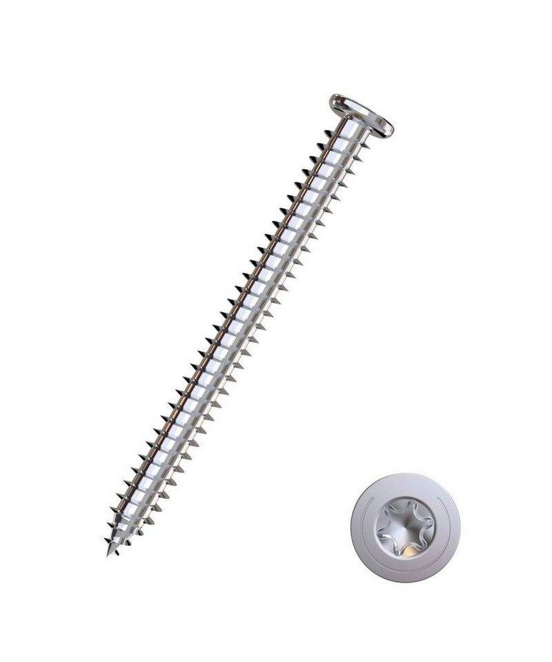 Connex Fensterrahmenschraube Connex Fensterbauschrauben 7.5 x 182 mm TX 30 - 6 von Connex
