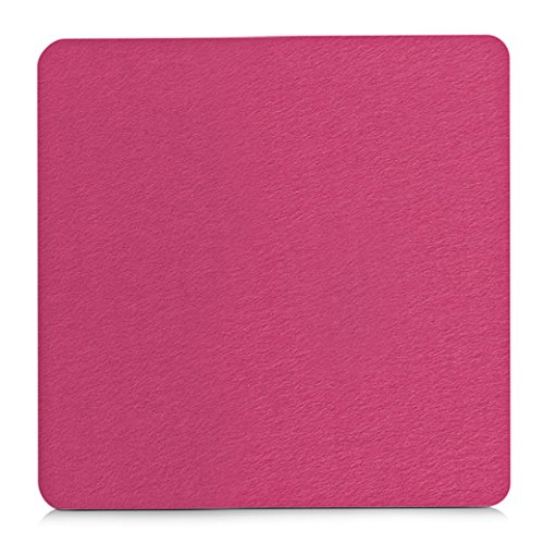 Unbekannt Filz-Untersetzer 17x17 cm fuchsia/pink rosa von Unbekannt