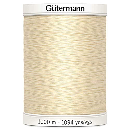 Unbekannt G303-1000-414 Nähgarn, Polyester, 414 Beige, 1000 m, meter von Unbekannt