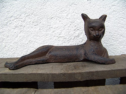 Unbekannt Gartenfigur Katze liegend von Unbekannt