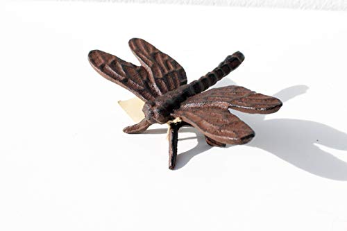 Unbekannt Gartenfigur Libelle Gusseisen von Unbekannt