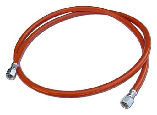 Unbekannt Gasschlauch mit Druckminderer und Manometer 50mbar Propangasschlauch 3 Größen (Schlauch 150cm) von Unbekannt