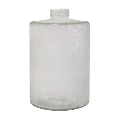 Unbekannt Glas VASE FROSTET. Flasche ca 8 x 13 cm. In weiß Weiss -40 von Unbekannt