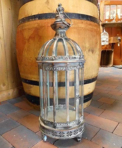 Unbekannt Grosse Laterne STANDLATERNE 65cm H. Orient ANTIK Nostalgie Stil Metall WINDLICHT WO-1051gr Unbekannt Grosse Laterne STANDLATERNE 65cm H. Orient ANTIK Nostalgie Stil Metall WINDLICHT WO-1051gr von Unbekannt