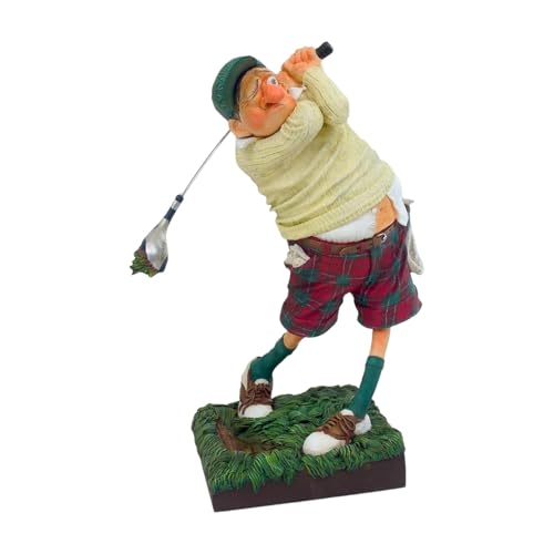 Unbekannt Guillermo Forchino FO84002 Figur der Golfspieler, Kunstharz, Mehrfarbig, 20 x 10 x 24 cm von Unbekannt