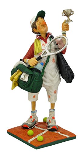 Unbekannt Guillermo Forchino FO84008 Figur der Spieler von Tennis, Kunstharz, Mehrfarbig, 20 x 10 x 23 cm von Unbekannt