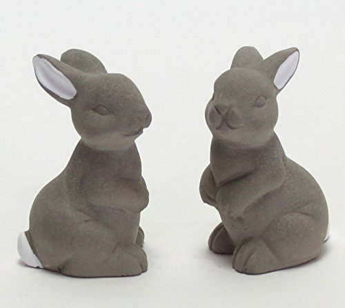 Unbekannt Hase Beton 2er-Set (V37844) Ostern Osterdeko Osterhase von Unbekannt