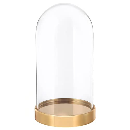 BEGAVNING Glasglocke; 19cm, Tischdekoration, Art Glocke, Glas, Traditionell, Retro Gold von Unbekannt