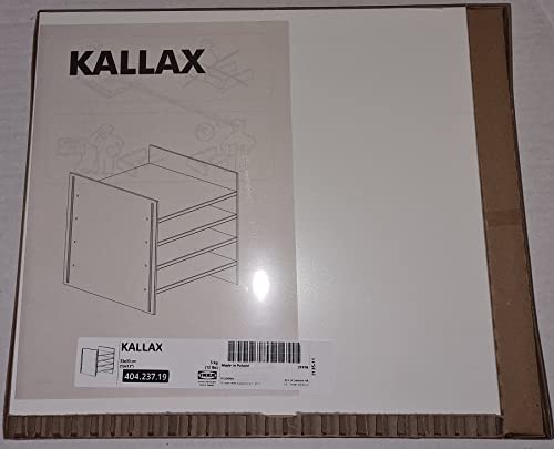 Unbekannt IKEA KALLAX Einsatz mit 4 Böden; in weiß; (33x33cm) von Unbekannt