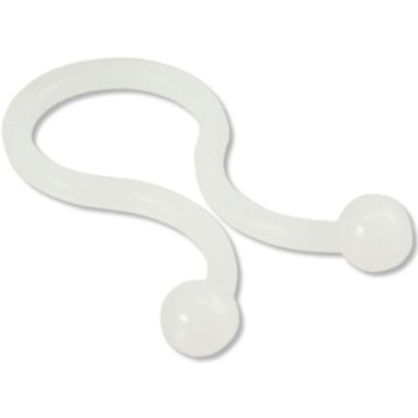 Unbekannt InLine® Kabelbinder Twist 3,5-5mm, natur, 100 Stück von Unbekannt