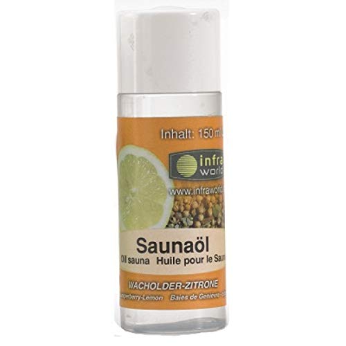 Unbekannt Infraworld Saunaöl Wacholder Zitrone Saunaaufguss Saunaduft 150 ml S2263-2 von Unbekannt