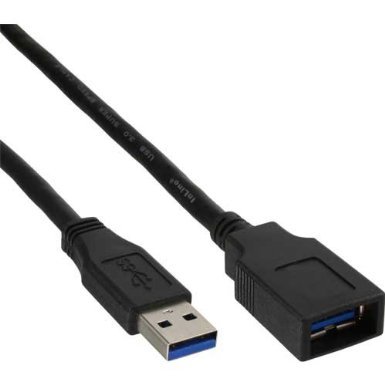 Unbekannt Inline USB3.0 Kabel A Stecker/Buchse SuperSpeed bis zu 5GBit/s schwarz 0,5m Unbekannt Inline USB3.0 Kabel A Stecker/Buchse SuperSpeed bis zu 5GBit/s schwarz 0,5m von Unbekannt