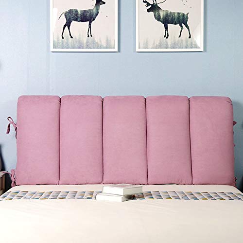 Unbekannt JFDKDH Headboard Backrest Headboard Cushion Bedside Soft Package Pillow Large Filled Triangular Wedge Cushion Bed Reading Backrest Cushion (Color : E, Size : 20060cm) von Unbekannt