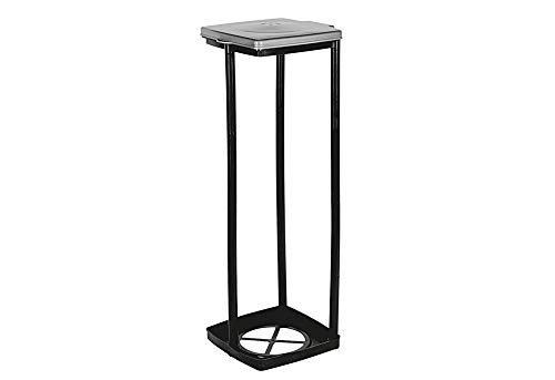 Unbekannt KEEEPER Müllsackständer Eco-Star bis 120 l 28,5x33x87cm Silber anthrazit von Unbekannt