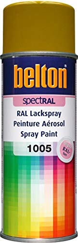 belton spectRAL Lackspray RAL 1005 honiggelb, glänzend, 400 ml - Profi-Qualität von belton