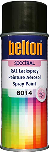 belton spectRAL Lackspray RAL 6014 gelboliv, glänzend, 400 ml - Profi-Qualität von belton