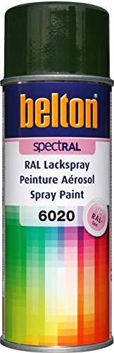 belton spectRAL Lackspray RAL 6020 chromoxidgrün, glänzend, 400 ml - Profi-Qualität von belton