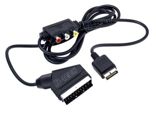 Unbekannt Kabel RGB AV SCART für Sony PSX PS2 PS3 von Unbekannt