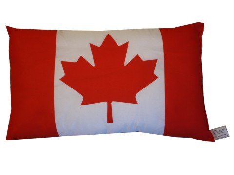 Unbekannt Kanada Kissen Fahnen Deko Autokissen Canada Fan, beide ca. 28 x 40 cm. von Unbekannt