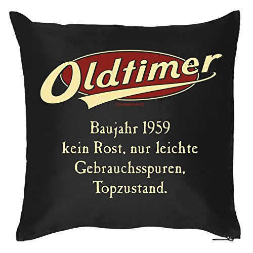 Unbekannt Kissen zum 61. Geburtstag 61 Jahre Geburtstagsgeschenk Geschenk zum Geburtstag Kopfkissen Polster Geschenkidee Jahrgang 1959 von Unbekannt