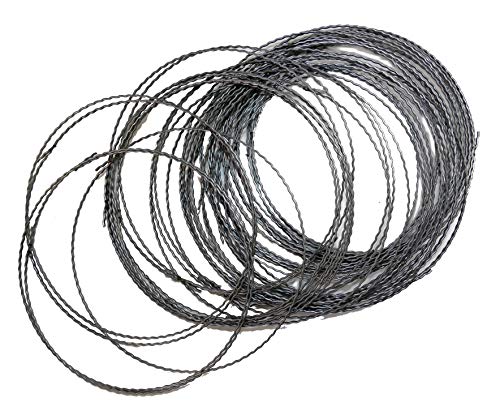 Unbekannt Kranzreifen Wellenringe Ø 20cm f. Kränze Drahtringe Kranzring (6, Metall) von Unbekannt