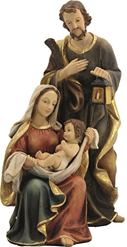 Unbekannt Krippenfigur, Heilige Familie Krippenblock Höhe ca. 25cm von Unbekannt