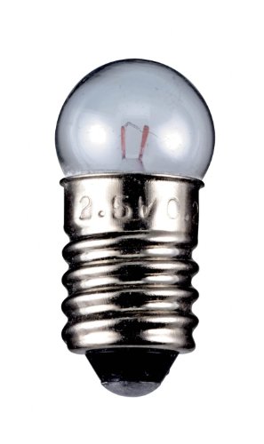 Unbekannt Kugelförmige Lampe; L-3629 IVP E10 Taschenlampen- Kugellampe 0,6W 100mA 6V von Unbekannt