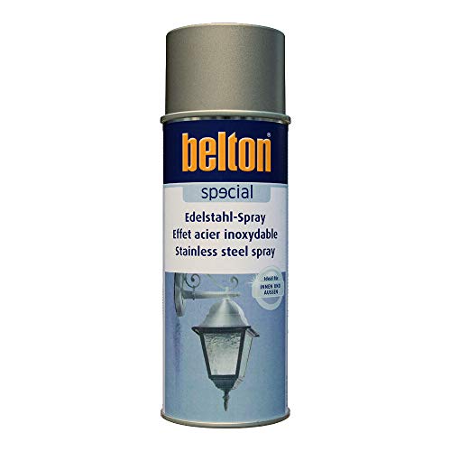 Edelstahl Lackspray Effekt 400Ml Spraydose Autolack Dekolack Sprühlack Lack von belton