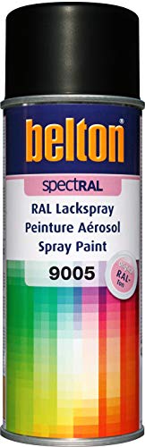 belton spectRAL Lackspray RAL 9005 tiefschwarz, seidenglänzend, 400 ml - Profi-Qualität belton spectRAL Lackspray RAL 9005 tiefschwarz, seidenglänzend, 400 ml - Profi-Qualität von belton