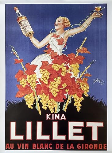 Unbekannt Lillet Kina – 50 x 70 cm zeigt/Poster von Unbekannt