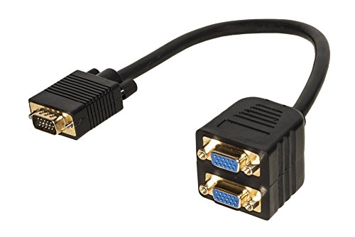 LINK lkadat06 Netzteil Splitter VGA männlich – 2 Ports VGA weiblich von LINK