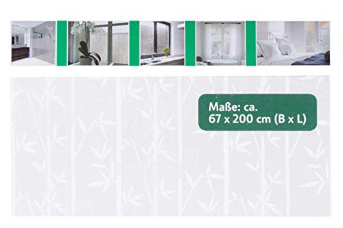 Unbekannt Melinera® Fenster Sichschuzfolie Milchglasfolie Selbstklebend 67 x 200cm Bambus von Unbekannt