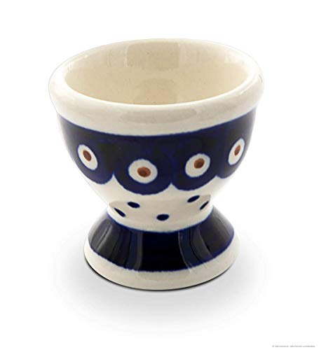 Unbekannt Original Bunzlauer Keramik Eierbecher hoch H=5,2 cm Ø=5,4 cm im Dekor 28 von Unbekannt