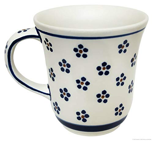 Unbekannt Original Bunzlauer Keramik Kaffeebecher 300ml Dekor 37 Kaffeetasse Teepott Teetasse von Unbekannt