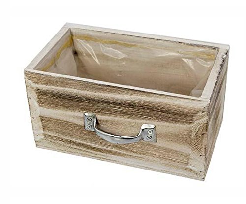 Unbekannt PFLANZKASTEN Holz Schublade 20x11x10cm Holzschublade mit Griff Pflanzschale Landhaus Nostalgie Deko Pflanzbox Herbstdeko Holzbox Unbekannt PFLANZKASTEN Holz Schublade 20x11x10cm Holzschublade mit Griff Pflanzschale Landhaus Nostalgie Deko Pflanzbox Herbstdeko Holzbox von Unbekannt