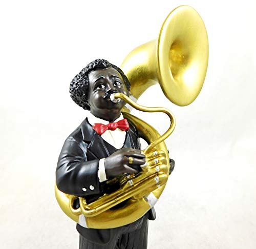 Unbekannt Parastone Tuba Player Figur Skulptur Jazz Blues Musiker Messing Bass Horn Spielerfigur 3169 von Unbekannt