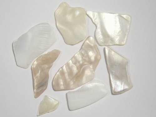 Unbekannt Perlmutt Natur Polygonal Inhalt 50 g von Unbekannt