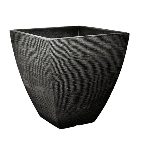 Unbekannt Pflanzgefäß Luis anthrazit, in Rillenoptik, 40x40x42 cm, Füllvol. 40 l Unbekannt Pflanzgefäß Luis anthrazit, in Rillenoptik, 40x40x42 cm, Füllvol. 40 l von Unbekannt