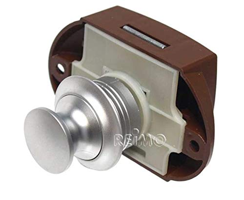 Unbekannt Push Lock Schlösser - Komplettset inklusive Schließblech (932953269) von Unbekannt