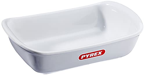 Pyrex Supreme Auflaufform, Keramik, Weiß von Pyrex