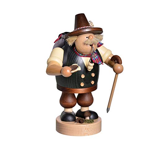 Unbekannt Räuchermännchen Wanderer - 22 cm von KWO