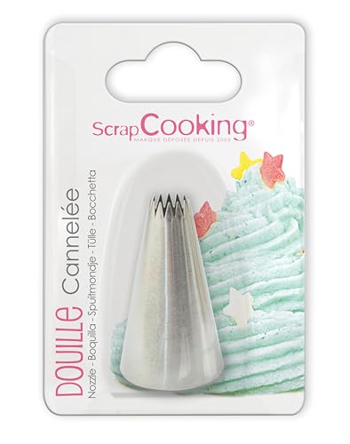 ScrapCooking 1803 Tülle, Edelstahl Silber 14 x 10,8 x 3,2 cm ScrapCooking 1803 Tülle, Edelstahl Silber 14 x 10,8 x 3,2 cm von ScrapCooking