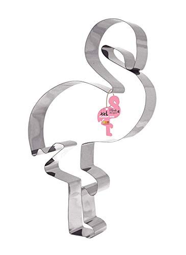 Scrapcooking 1988 XXL-Ausstechform "Flamingo", Edelstahl, 34,5 x 19,5 x 5 cm von ScrapCooking
