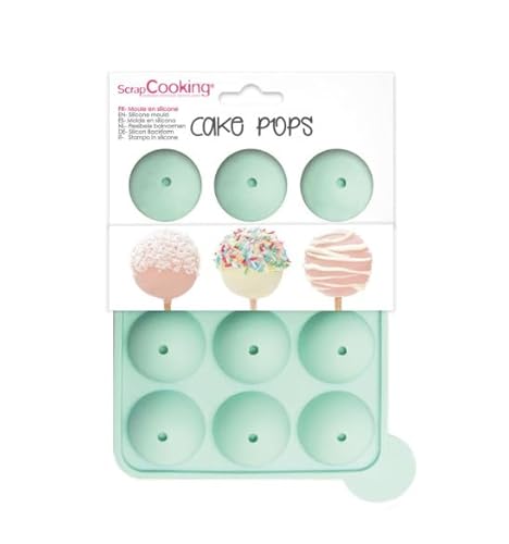 Unbekannt SCRAPCOOKING 3171 Cake Pops Backform Silikon Rosa 21,5 x 12,5 x 4 cm von ScrapCooking