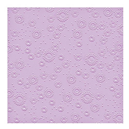 Unbekannt Servietten 16 St. 33x33cm geprägt Moments Uni Lavender von Unbekannt